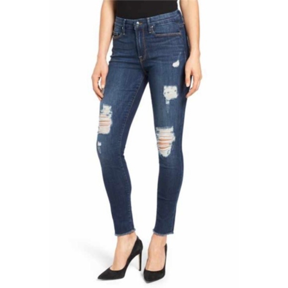 Good American Good Legs distressed jeans size 2/26